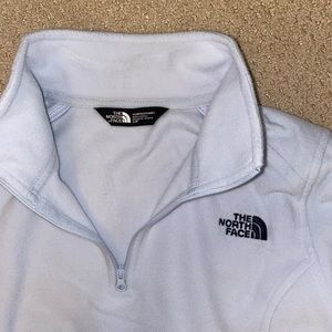 North Face Light Blue Fleece